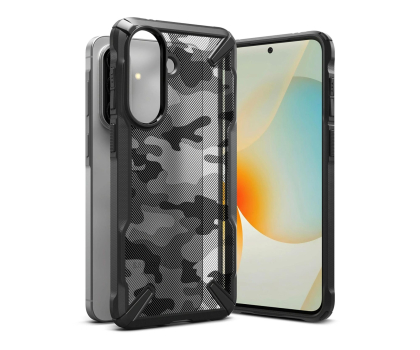 Etui / obudowa na smartfona Ringke Fusion X Galaxy A57 5G Camo Black